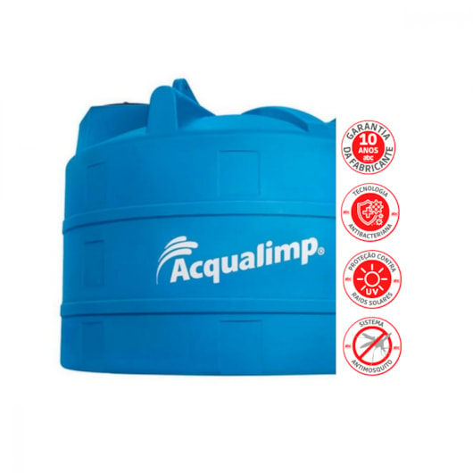 Caixa D`Água De Polietileno Tanque 5000l Acqualimp - Imagem principal - dd9fb283-515e-42a1-9811-59d074f9e2a7